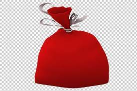 Santa Bag 3d Render Png Santa Bags Png Bags
