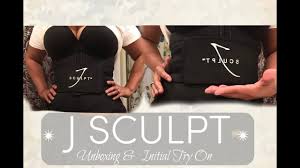 j sculpt fitness belt unboxing and try on