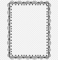 Border clipart black and white free. Microsoft Word Template Document Doodles Border Text Rectangle Png Pngwing