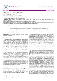 We have to start somewhere right? Pdf Dyslexia A Learning Difference