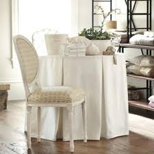 Decorator Cotton Canvas Pleated Tableskirt 30 Diameter Etsy Table Skirt Table Cloth Party Table Cloth