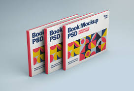 Horizontal Book Cover Mockup Set In 2020 Book Cover Mockup Book Texture Book Cover