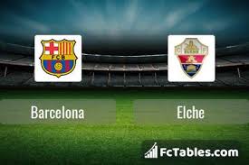 El elche cf vence al eibar con una gran imagen y comienza a sacar la cabeza fuera del descenso. Barcelona Vs Elche H2h 24 Feb 2021 Head To Head Stats Prediction