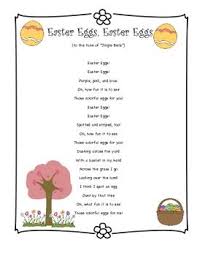 Easter Eggs Fluency Or Shared Reading Poem Easter Songs For Preschoolers Easter Songs For Kids Easter Poems