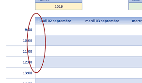 Imprimer en ligne planning de la semaine vierge à remplir. Planning Excel En Fonction Du Numero De Semaine
