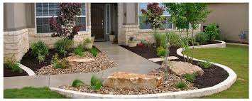 Size color and shape will vary on all stone products. Design My Yard Before After Sun City Georgetown Front House Landscaping Front Yard Landscaping Texas Landscaping