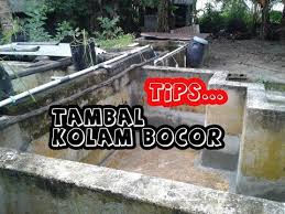 Tips Dan Cara Menambal Kolam Beton Yang Bocor Youtube