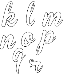 Artigo relacionado moldes de letras bonitas contenido em moldes de letras. Alfabeto Cursivo Moldes Ideias Para Imprimir