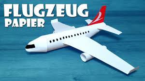 Karton flugzeug bastel vorlage : Flugzeug Basteln Aus Papier Make A Airplane Diy Craft 4k Youtube