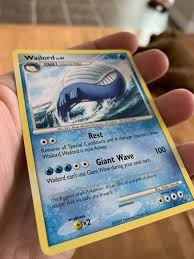 In kalos, where dreams and adventures begin!, a wailord participated in the pokémon summer camp. Wailord Pokemon Card 47 147 Nm