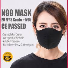 N95 amerikan standardı olup ülkemizde. Buy Ffp3 N99 Pm2 5 Mouth Mask Anti Dust Mask Activated Carbon Filter Windproof Mouth Muffle Bacteria Proof Flu Face Masks Care Ce Passed At Affordable Prices Price 9 Usd Free Shipping Real