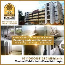 155m maahad tahfiz sains darul muttaqin. Wakaf Dan Dana Pembangunan Maahad Tahfiz Sains Darul Muttaqin Masdar Photos Facebook