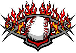 Download baseball with flames clipart and use any clip art,coloring,png graphics in your website, document or presentation. Graphic Baseball Or Softball Vector Image Template With Flames Tasmeemme Com