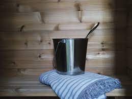 Click the link to get all of the resources and materials you need to build your own sauna at home! Wellness How To Turn Your Spare Closet Into A Diy Sauna