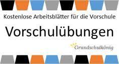 Vorschulubungen Arbeitsblatter Fur Die Grundschule Vorschulubungen Vorschule Ubungen Vorschule