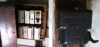 I have an old fuse box that blew a fuse and i am not sure how to replace it. Old Electrical Fuseboxes And Switchgear