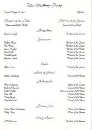 Our professionally designed program templates are easy to personalize and highly effective. Wedding Party List Template Free Bridal Shower Program Bridal Shower Supplies From Br Catholic Wedding Program Wedding Programs Wedding Programs Template