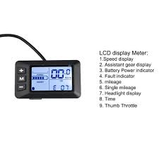 Juego matematico para secundaria : Kunray Ebike Controller 48v Lcd E Bike Display Speed Controller For Brushless Motors 24v 36v 350w Bicycle Conversion Kits Odo Tm Ecyclingbot