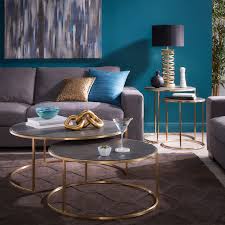 Alibaba.com offers 4,818 round wooden coffee table products. Subira Antique Gold Finished Metal And Reclaimed Wood Round Coffee Table Nesting Set By Inspire Q Bold On Sale Overstock 28082234