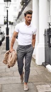 33 Trendy Summer Men Fashion Ideas In 2020 Polo Shirt Outfits Business Casual Men Spring Outfits Men