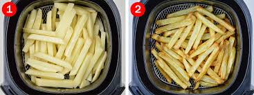 For a classic french fry flavor, cut russet or yukon gold potatoes into ¼ inch slices and rinse well with cold water. Air Fryer French Fries 2 Ways Air Fryer Crisplid The Love Of Spice
