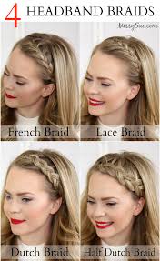 Girls who are about to learn how to braid your own hair shouldn't pass by our tutorials! Four Headband Braids Hair Styles Long Hair Styles Hair Beauty