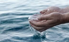 Image result for images jesus pours water