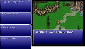 Final fantasy vi is a vibrant, hilarious world and one of the most loved games of the series due to its excellent writing and complex battle system. Final Fantasy Vi Translation Comparison Legends Of Localization