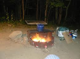 Maybe you would like to learn more about one of these? Fire Pit And My Bass Pro Adjust A Grill In Backround We Cooked Popcorn On The Open Fire One Ni Picture Of Restoule Provincial Park Tripadvisor