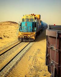 Riding The World S Longest Train By Car Length In The Sahara Desert What S Your Favorite Train Journey Trainjourney Mauritani Train Journey Train Photo