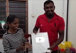 Check the top 250 youtubers list via noxinfluencer.com. Malaysian Youtubers Sugu Pavithra Receive Silver Play Button For Hitting 100 000 Subscribers Milestone Video Asia Newsday