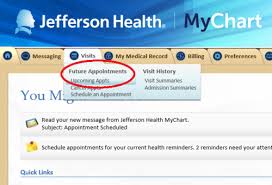 scheduled video visits jefferson university hospitals