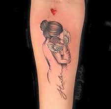 The design is created especially for cutting machines and printing. Tatowieren Tattoo Ideen Ideen Tatowieren Tattoo Baby Tattoo Designs Baby Memorial Tattoos Mother Tattoos