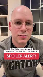 Jim doesn’t care about saving lives. #thewhitelotus #thewhitelotusseason3