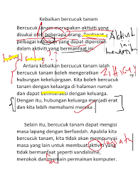 Dari situ aku rasa wahhh interesting ni kalau aku cuba bercucuk tanam sayur ni. Gleny Essay Bercucuk Tanam Video Sent