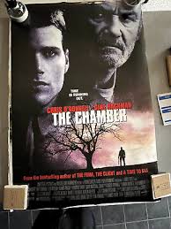 THE CHAMBER Original MOVIE POSTER DS 27x40 CHRIS O'DONNELL GENE HACKMAN