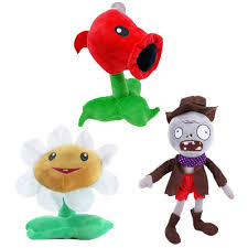 Amazon.com: JHESAO 3 PCS Plants and Zombies vs Peashooter Plush Sets  Zombies Toy, 1 2 Stuffed Soft Doll Cowboy Zombie, Marigold PVZ Figure Doll  New : Toys & Games
