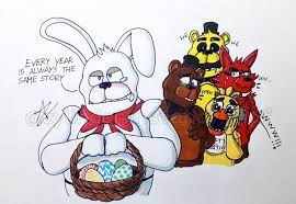 Happy Easter Fnaf Drawings Fnaf Art Fnaf