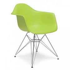 5 out of 5 stars (66) $ 13.01. Eames Style Dar Molded Lime Green Plastic Dining Armchair With Steel Eiffel Legs