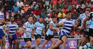 South sydney captain adam reynolds thought the talis and sharks were working hard. Nrl 2020 Cameron King Injured As Canterbury Bulldogs Beat Cronulla Sharks Nrl