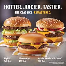 In 2013, the quarter pounder was expanded to represent a whole line of hamburgers that replaced the company's discontinued angus hamburger. Mcdonald S Revamps Beef Burgers In Canada Including The Big Mac And Quarter Pounder Redflagdeals Com