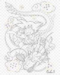 Animation:5.5/10 dragon ball z's animation hasn't aged well at all, mainly because it was never a great looking show even at the time it was first aired. Shenron Goku Line Art Drawing Dragon Ball Png 766x1024px Shenron Area Art Artwork Black Download Free