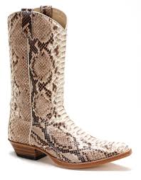 Mens Sendra 2966 Genuine Snakeskin Boot