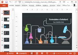 Animated Chemistry Powerpoint Template Powerpoint Templates Powerpoint Template Free Powerpoint