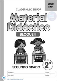 2do cuadernillo de 4to de secundaria. Material Didactico Segundo Grado Bloque Ii Ciclo Escolar 2020 2021 Material Educativo