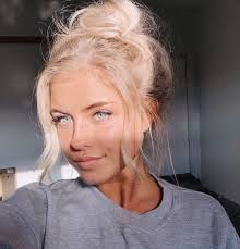 Cute short hair cuts with bang. Vsco Ryyyle Hair Looks Hair Styles Blonde Hair Looks