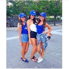 Cute Outfit For A Baseball Game Baseball Game Outfits Gaming Clothes Cute Outfits