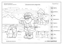 Dzielenie jest odwrotnością mnożenia i należy do czterech podstawowych działań matematycznych. Kolorowanki Matematyczne Motywy Od 21 Do 30 Superkid