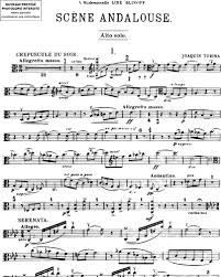 Click here to purchase sferra giotto separates we want you to be completely satisfied with your color choices and. Joaquin Turina Scene Andalouse Solo Viola Sheet Music Nkoda
