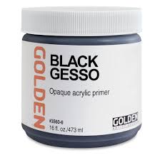 Krylon gesso spray hobby lobby 408245. Golden Black Gesso Blick Art Materials